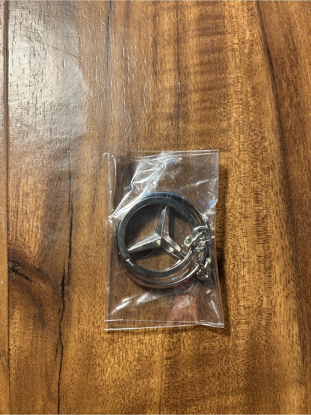 Mercedes Logo Keyring - Men's Accessory - Picture 2 of 2